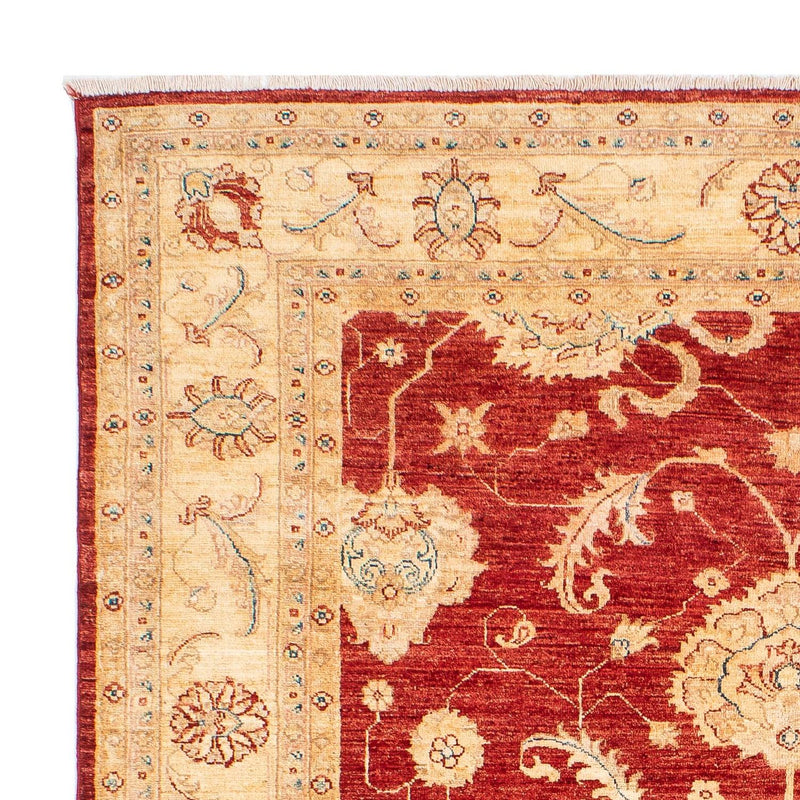Tapis Ziegler - 222 x 174 cm - rouge foncé