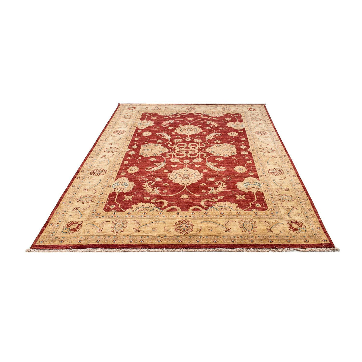 Tapis Ziegler - 222 x 174 cm - rouge foncé