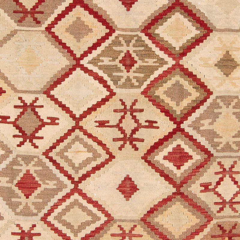 Tapis Kelim - Splash - 290 x 193 cm - beige