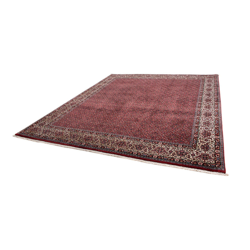 Tapis persan - Bidjar - 300 x 253 cm - rouge foncé