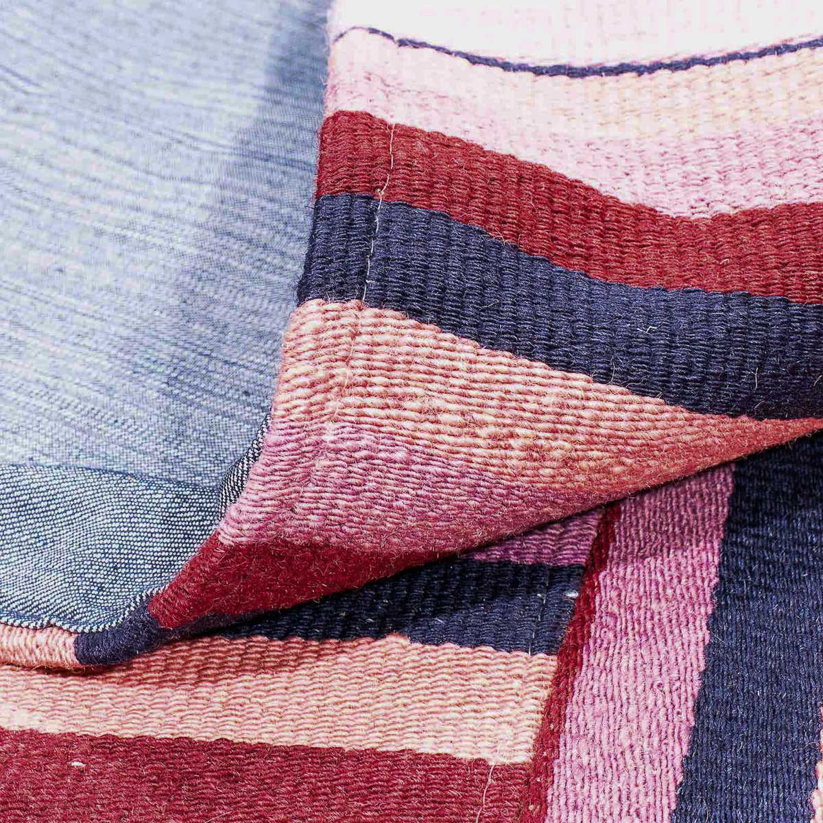 Tapis patchwork - 298 x 155 cm - violet