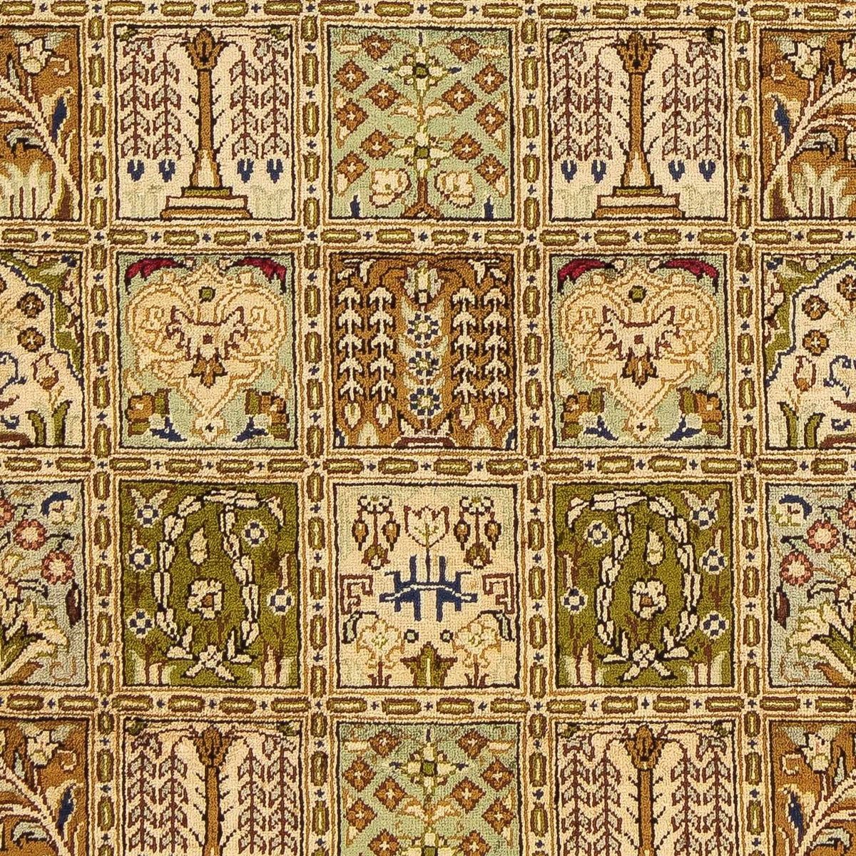 Tapis persan - Ghom - 77 x 56 cm - multicolore