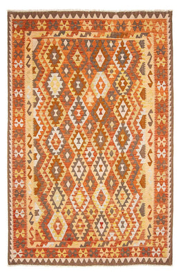 Tapis Kelim - Splash - 292 x 200 cm - multicolore