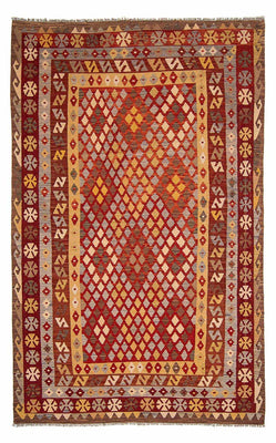 Tapis Kelim - Splash - 304 x 204 cm - multicolore
