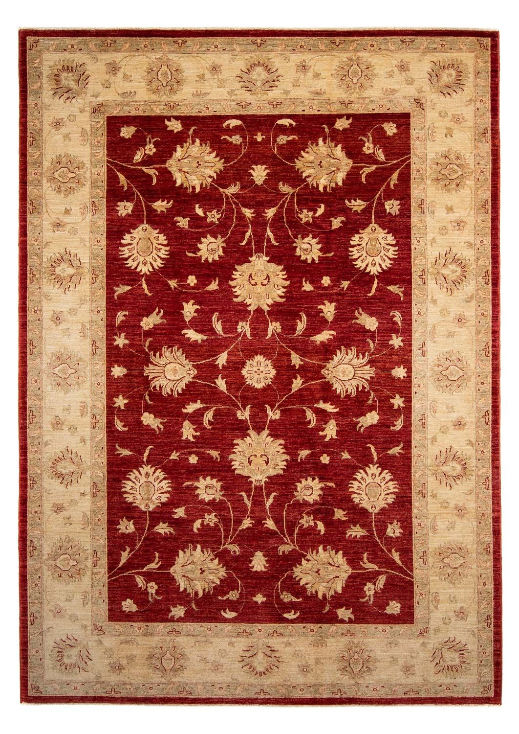 Tapis Ziegler - 285 x 207 cm - rouge foncé