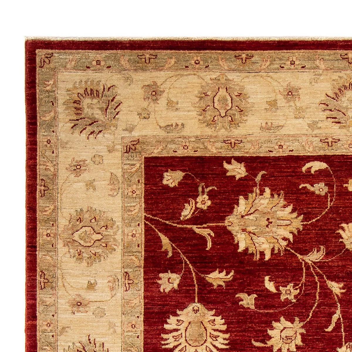 Tapis Ziegler - 285 x 207 cm - rouge foncé