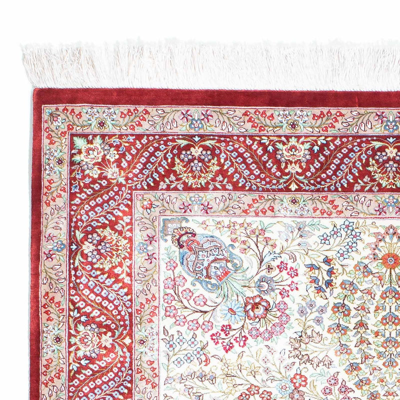 Tapis persan - Ghom - 158 x 103 cm - beige