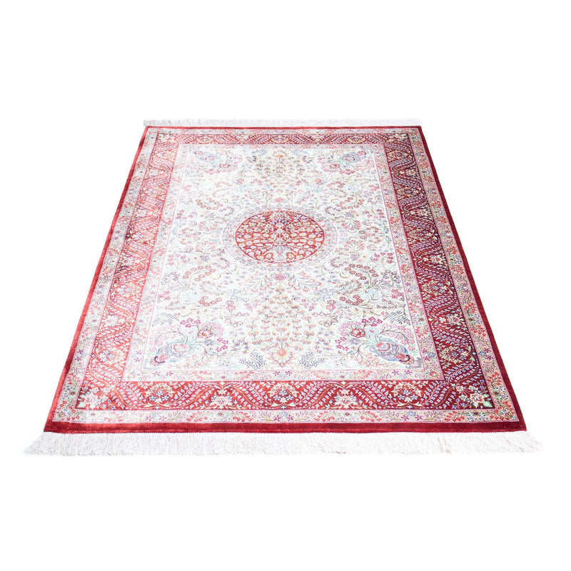 Tapis persan - Ghom - 158 x 103 cm - beige