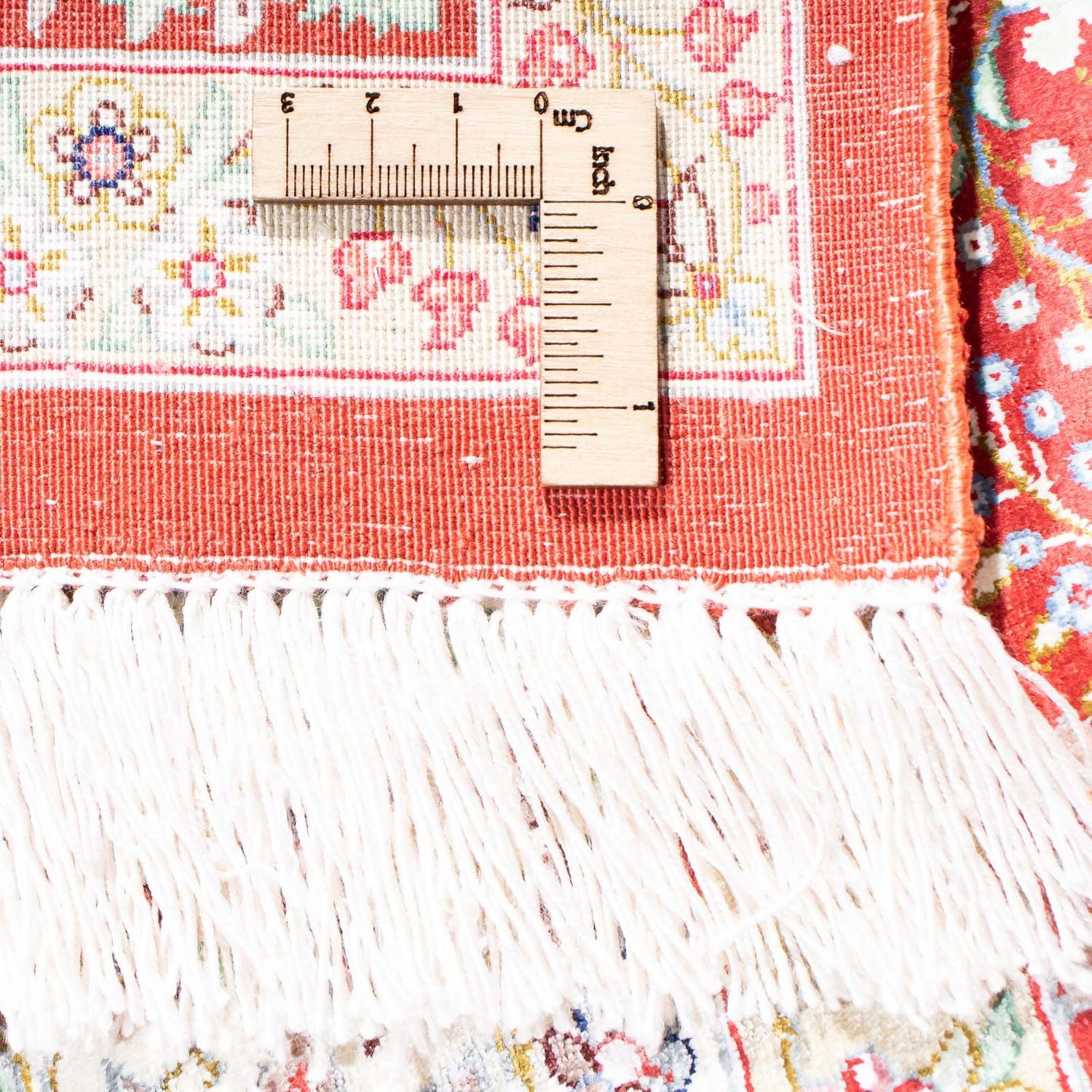 Tapis persan - Ghom - 159 x 102 cm - rouge