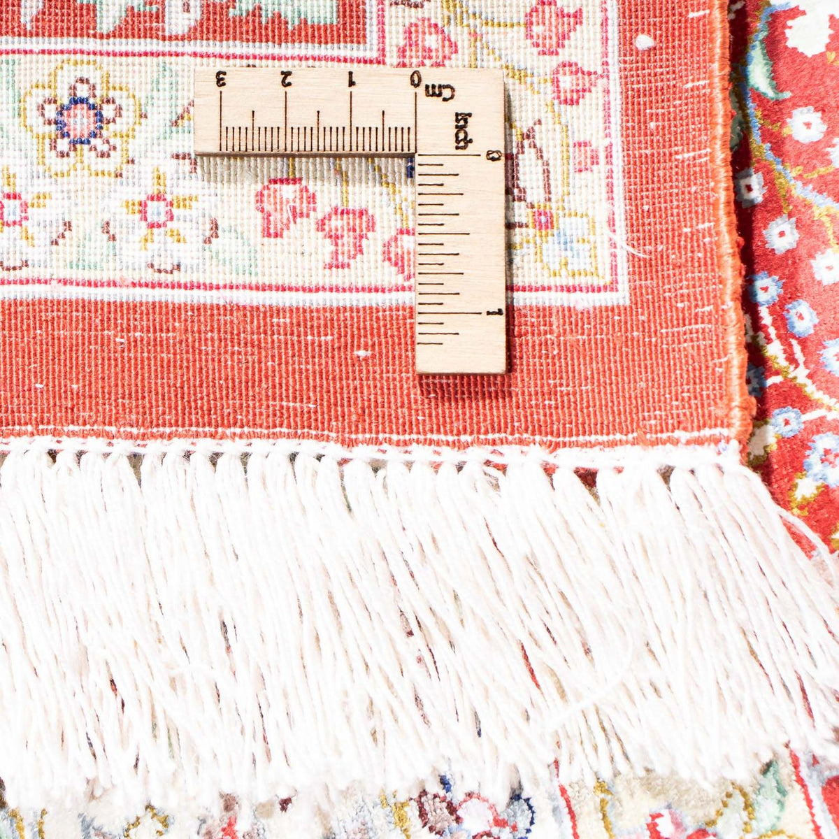 Tapis persan - Ghom - 159 x 102 cm - rouge