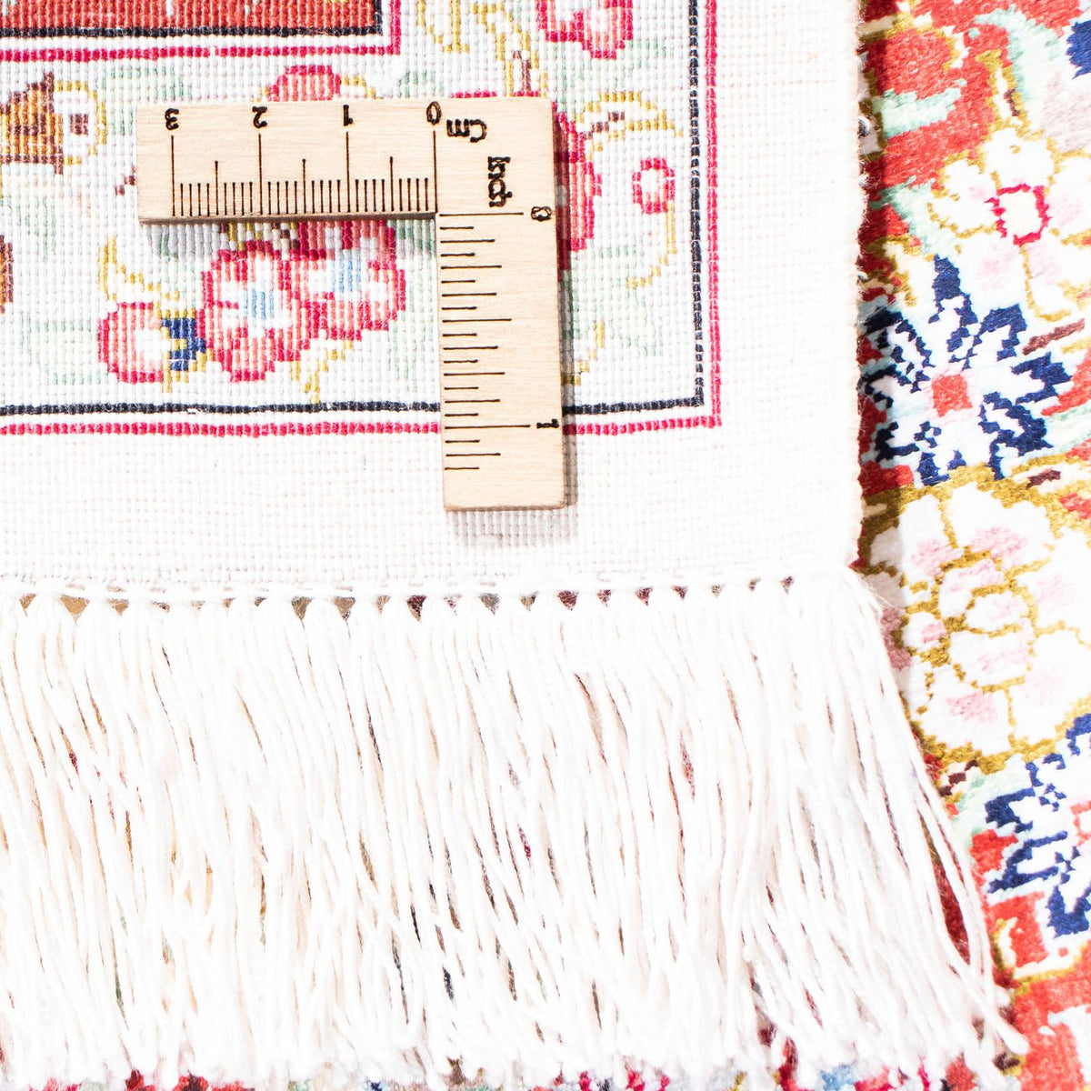 Tapis persan - Ghom - 155 x 102 cm - beige