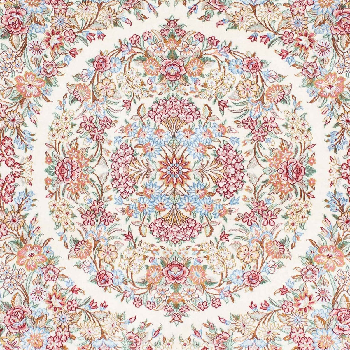 Tapis persan - Ghom - 157 x 100 cm - beige