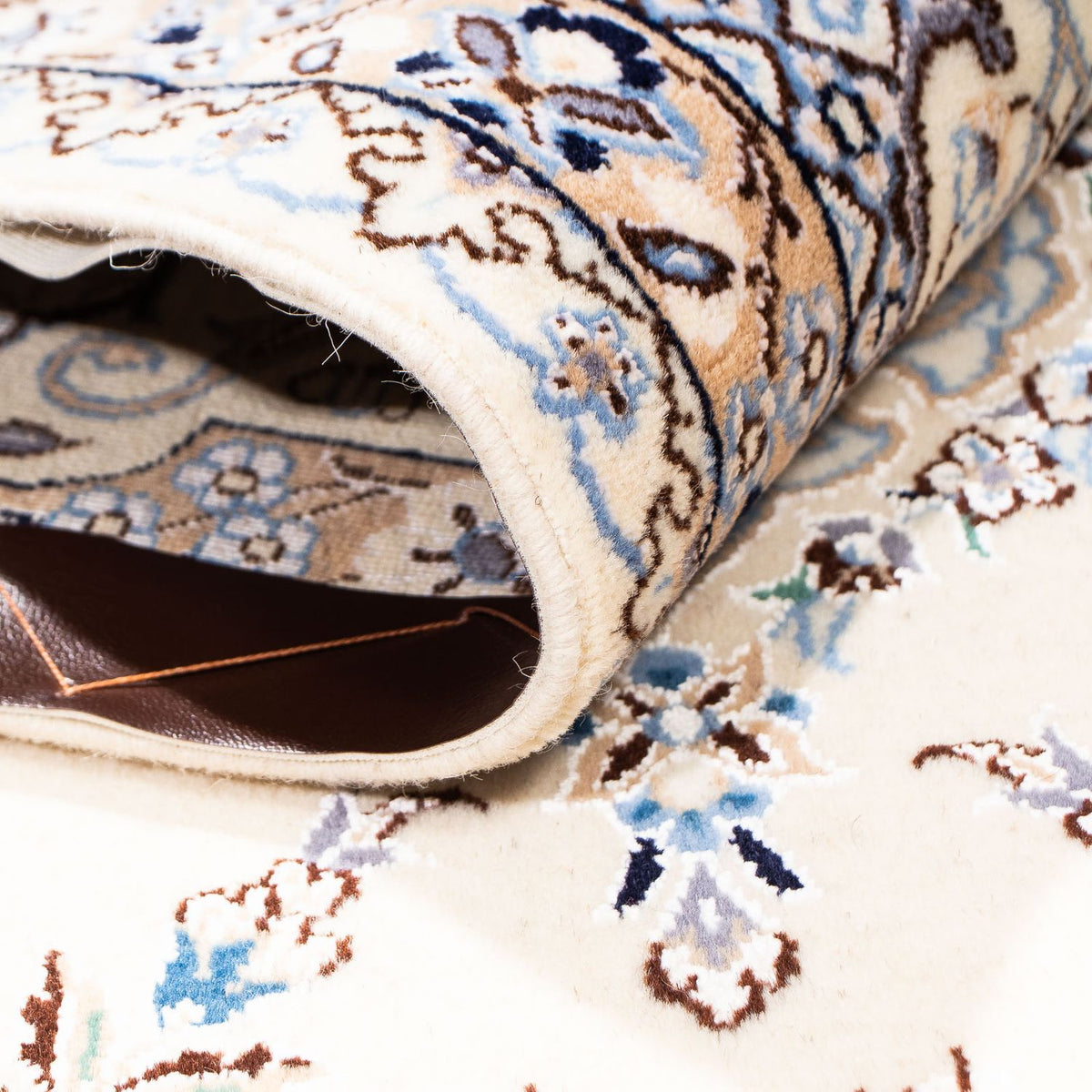 Tapis persan - Nain - Premium - 250 x 155 cm - beige