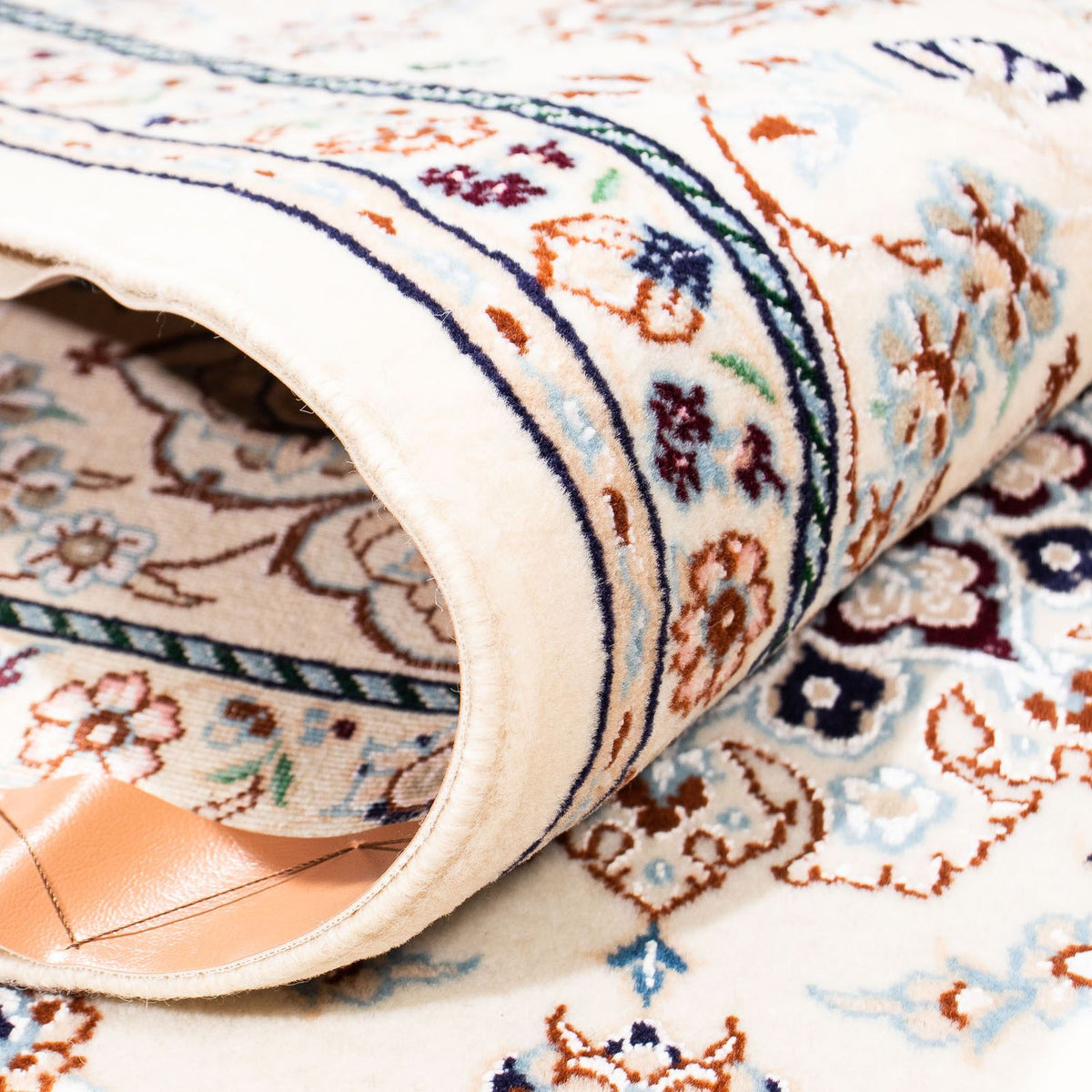 Tapis persan - Nain - Premium - 225 x 147 cm - beige