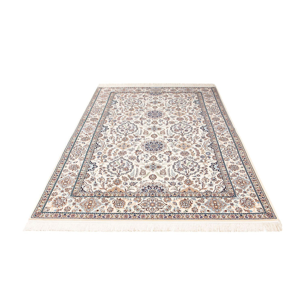 Tapis persan - Nain - Premium - 225 x 147 cm - beige