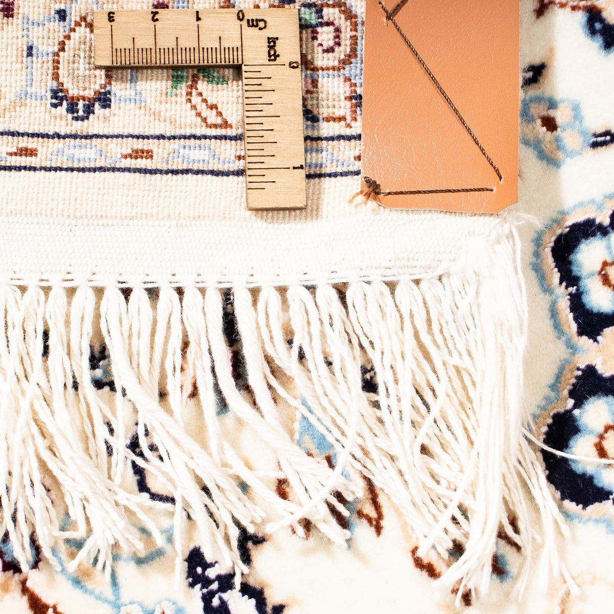 Tapis persan - Nain - Premium - 225 x 147 cm - beige