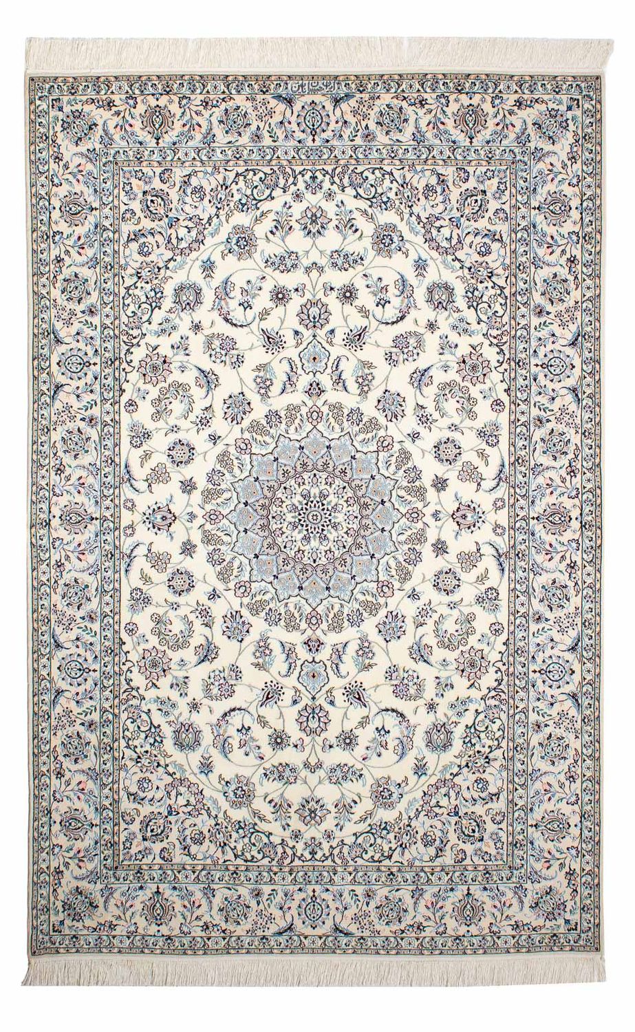 Tapis persan - Nain - Premium - 228 x 151 cm - beige