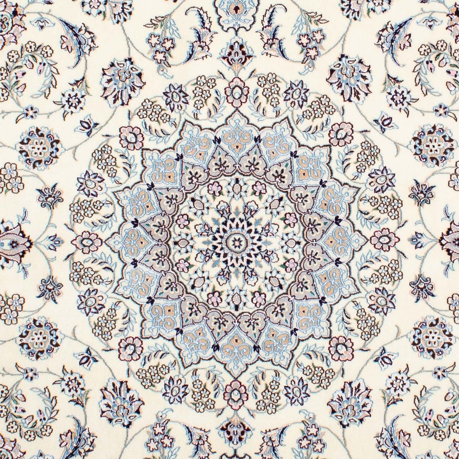 Tapis persan - Nain - Premium - 228 x 151 cm - beige
