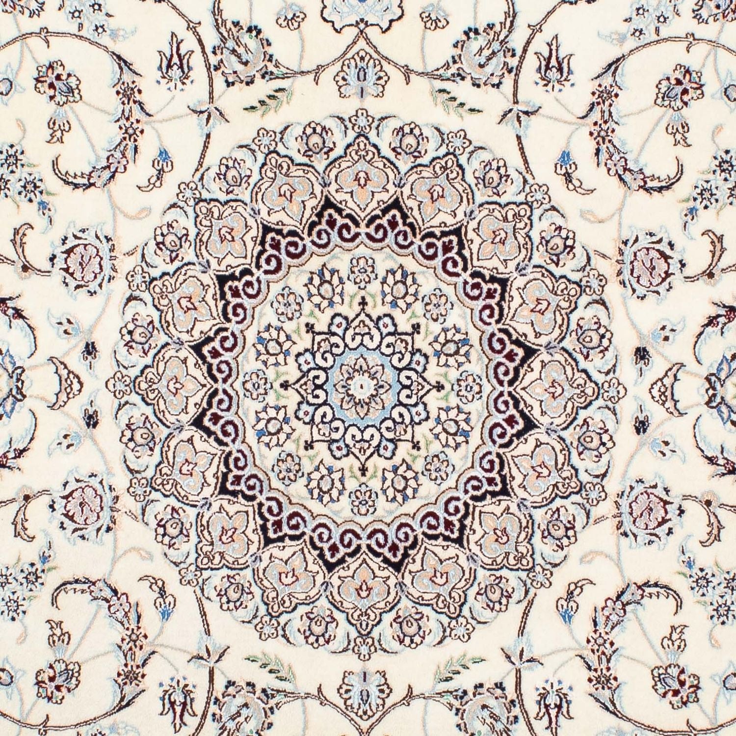 Tapis persan - Nain - Premium - 226 x 150 cm - beige