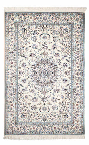 Tapis persan - Nain - Premium - 234 x 153 cm - beige