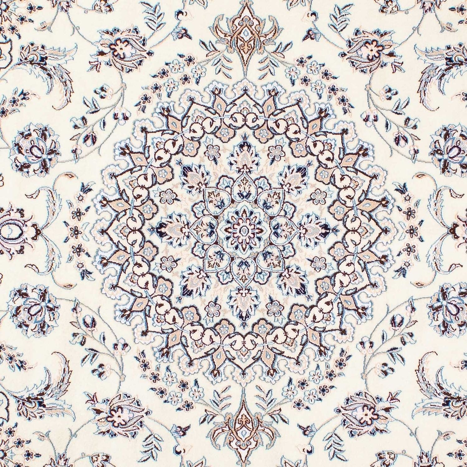 Tapis persan - Nain - Premium - 234 x 153 cm - beige