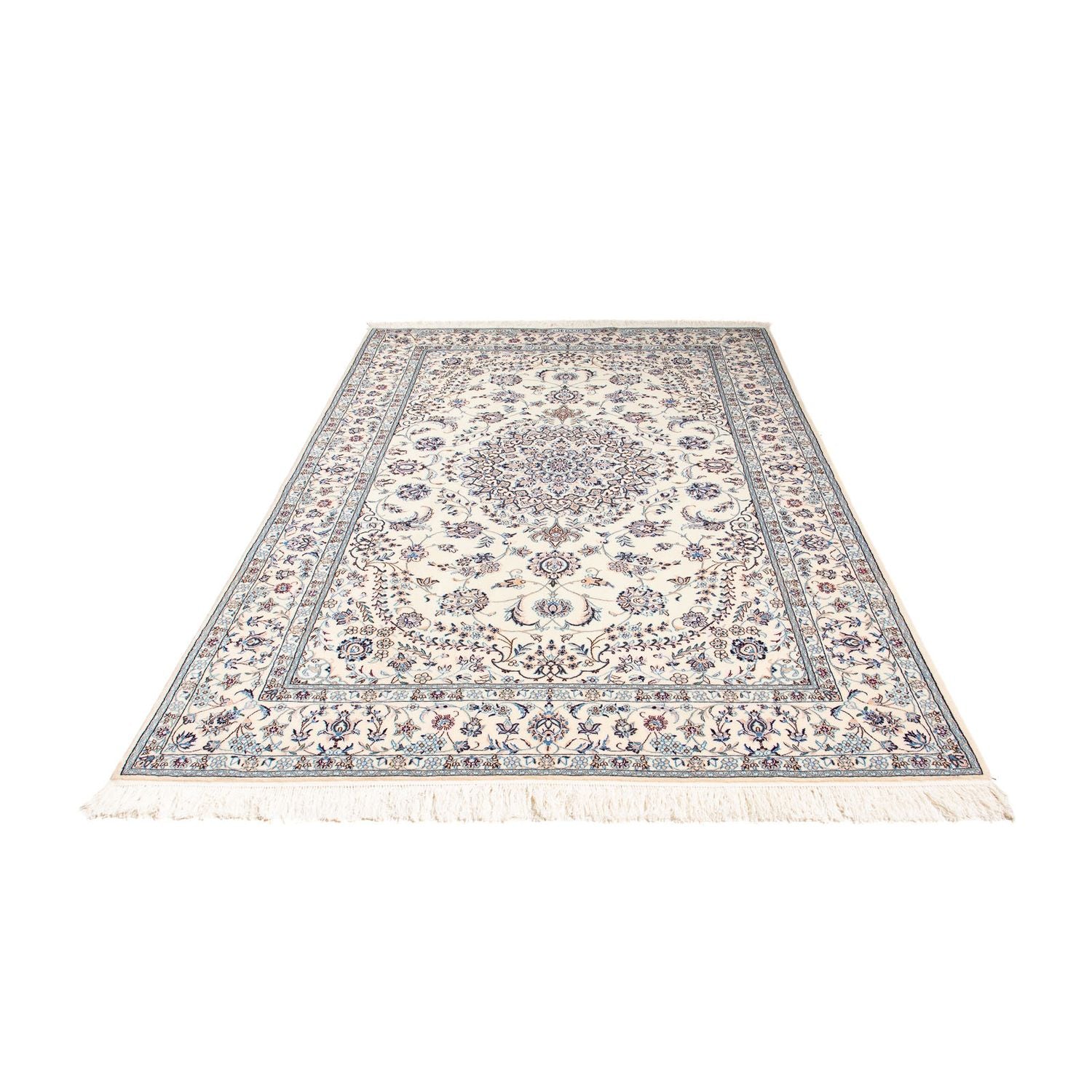 Tapis persan - Nain - Premium - 234 x 153 cm - beige