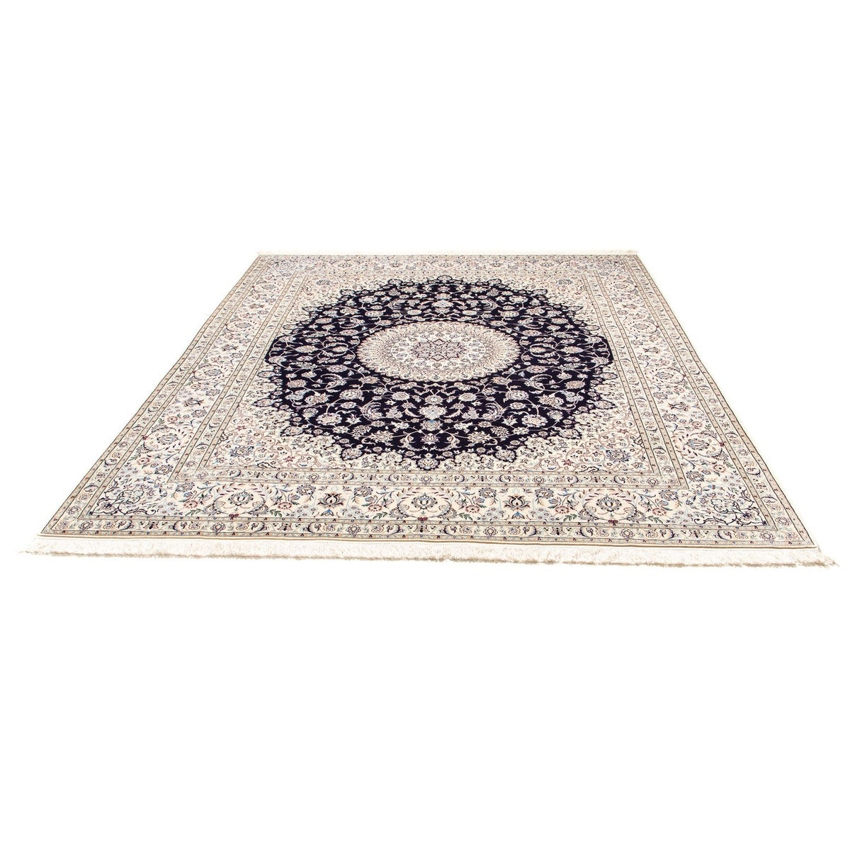 Tapis persan - Nain - Premium - 250 x 206 cm - beige