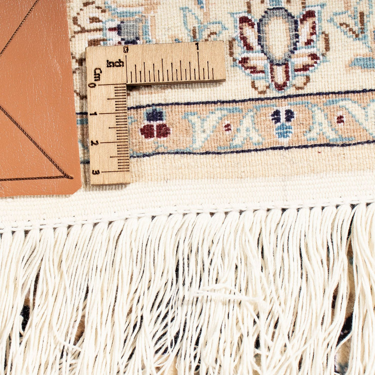 Tapis persan - Nain - Premium - 250 x 206 cm - beige