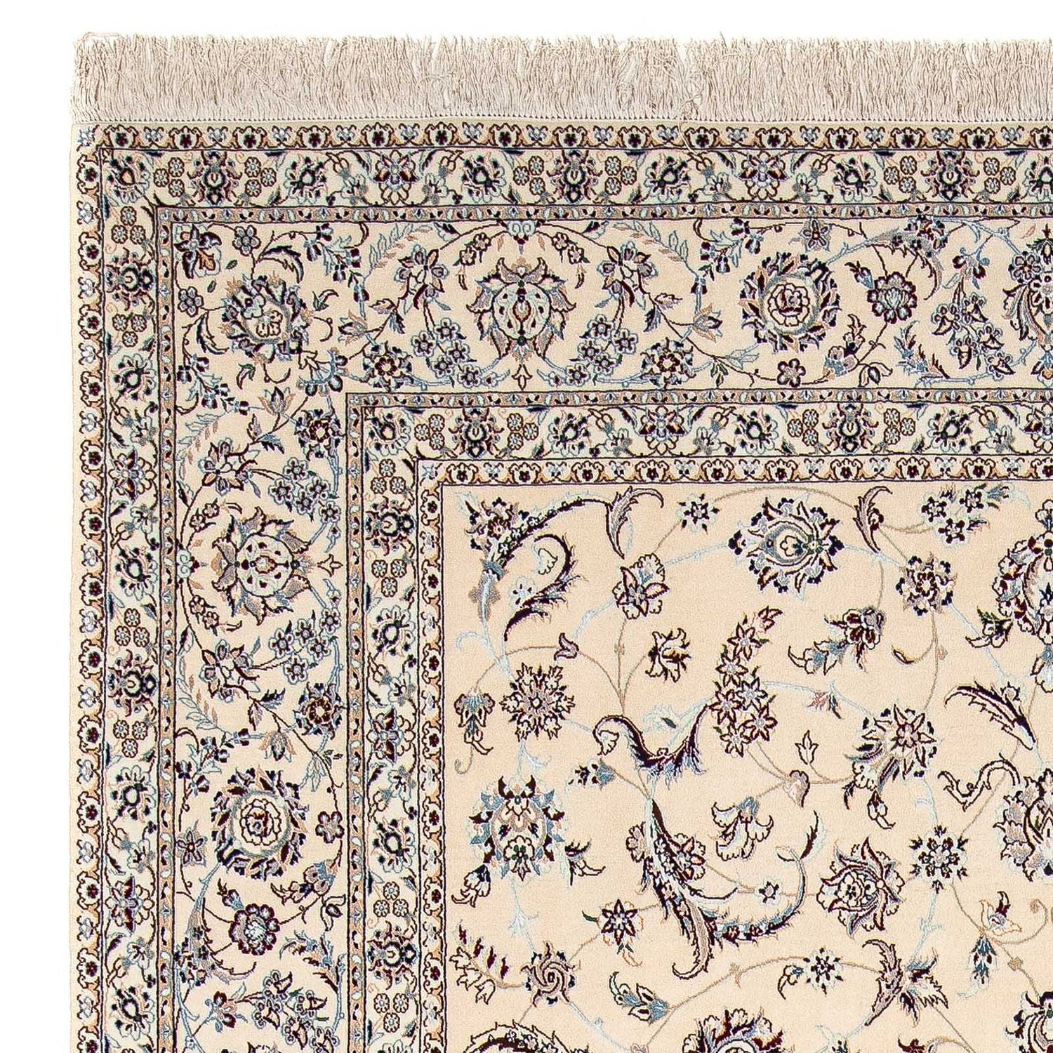 Tapis persan - Nain - Premium - 310 x 204 cm - beige