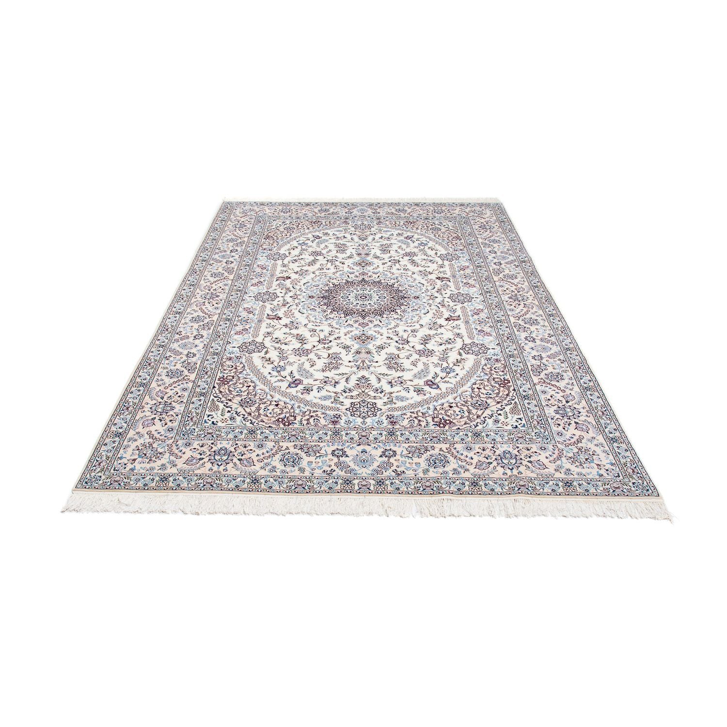 Tapis persan - Nain - Premium - 315 x 200 cm - beige