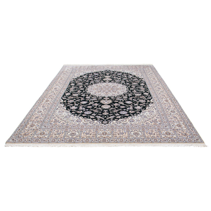 Tapis persan - Nain - Premium - 304 x 215 cm - bleu foncé