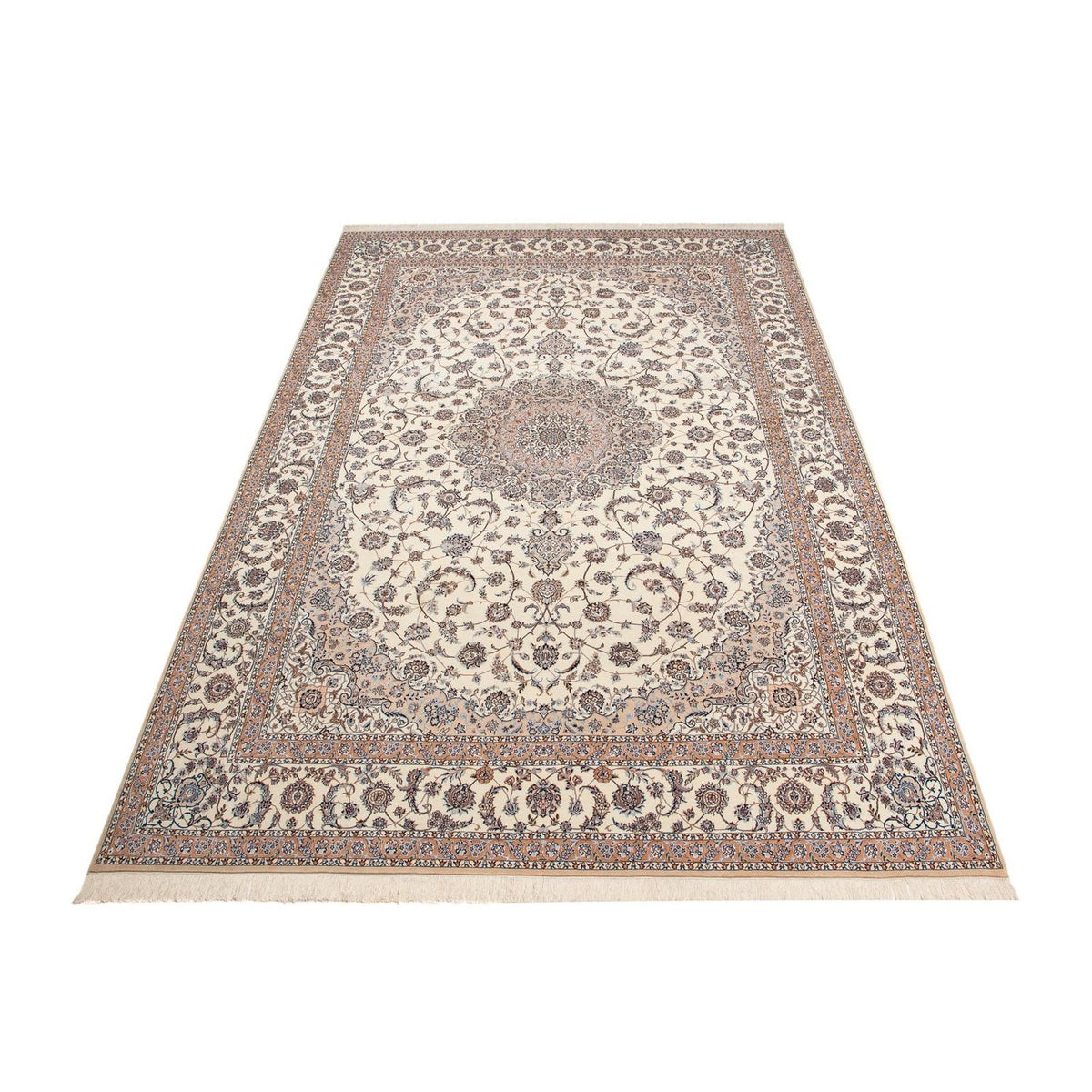 Tapis persan - Nain - Premium - 440 x 304 cm - marron
