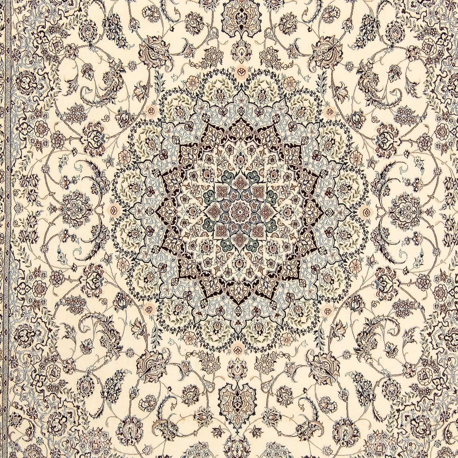 Tapis persan - Nain - Premium - 330 x 255 cm - beige