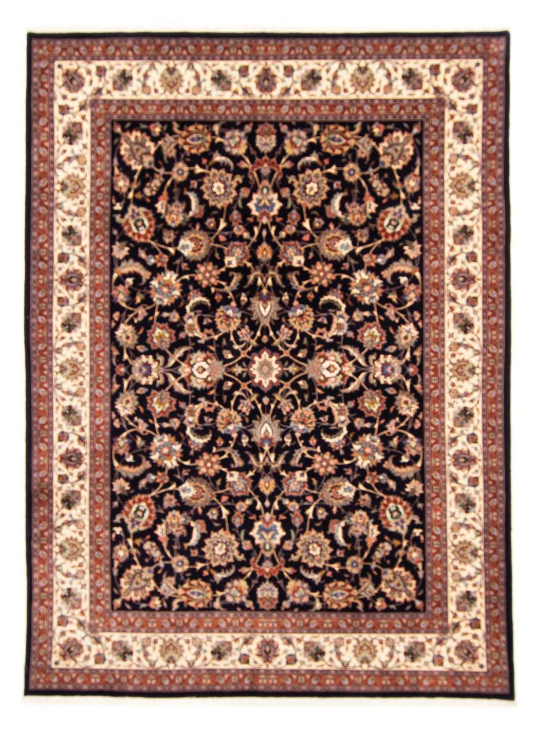 Tapis persan - Classique - 336 x 246 cm - bleu foncé