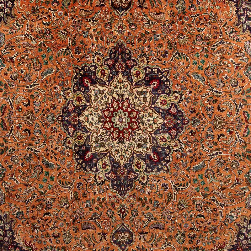 Tapis persan - Tabriz - 405 x 308 cm - rouille