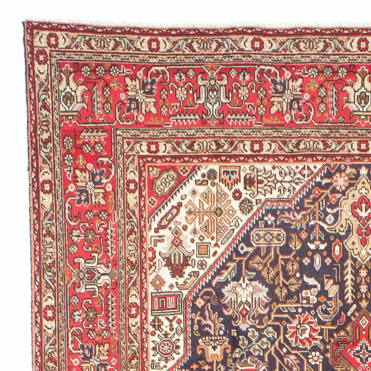 Tapis persan - Tabriz - 300 x 195 cm - rouge