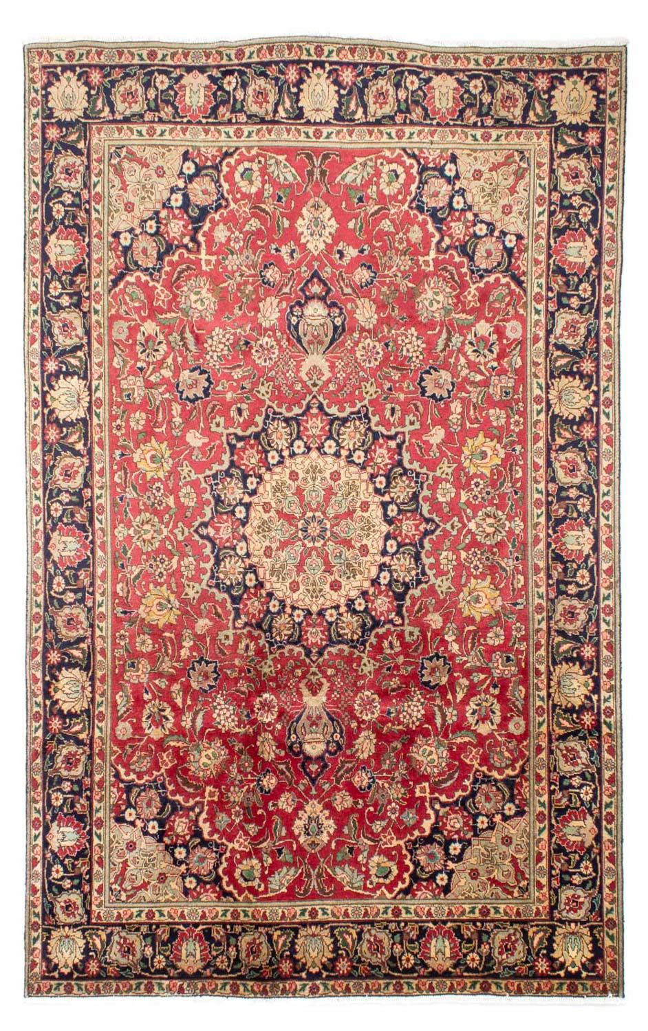 Tapis persan - Tabriz - 310 x 200 cm - rouge clair