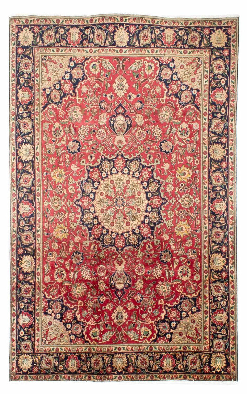 Tapis persan - Tabriz - 310 x 200 cm - rouge clair