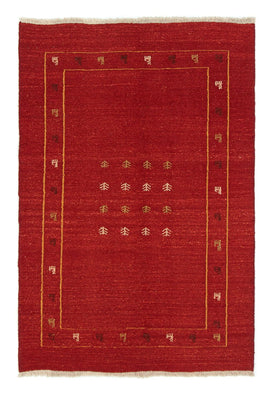 Tapis Gabbeh - Persan - 178 x 120 cm - rouge