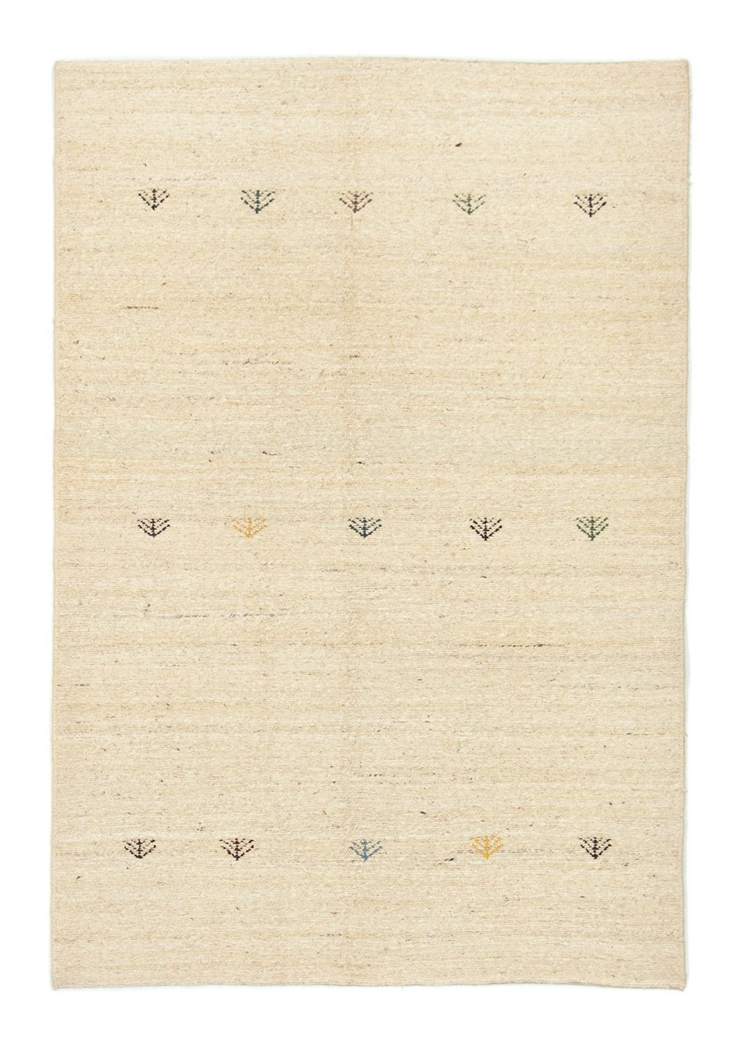 Tapis Gabbeh - Persan - 170 x 116 cm - beige