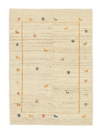 Tapis Gabbeh - Persan - 143 x 97 cm - beige