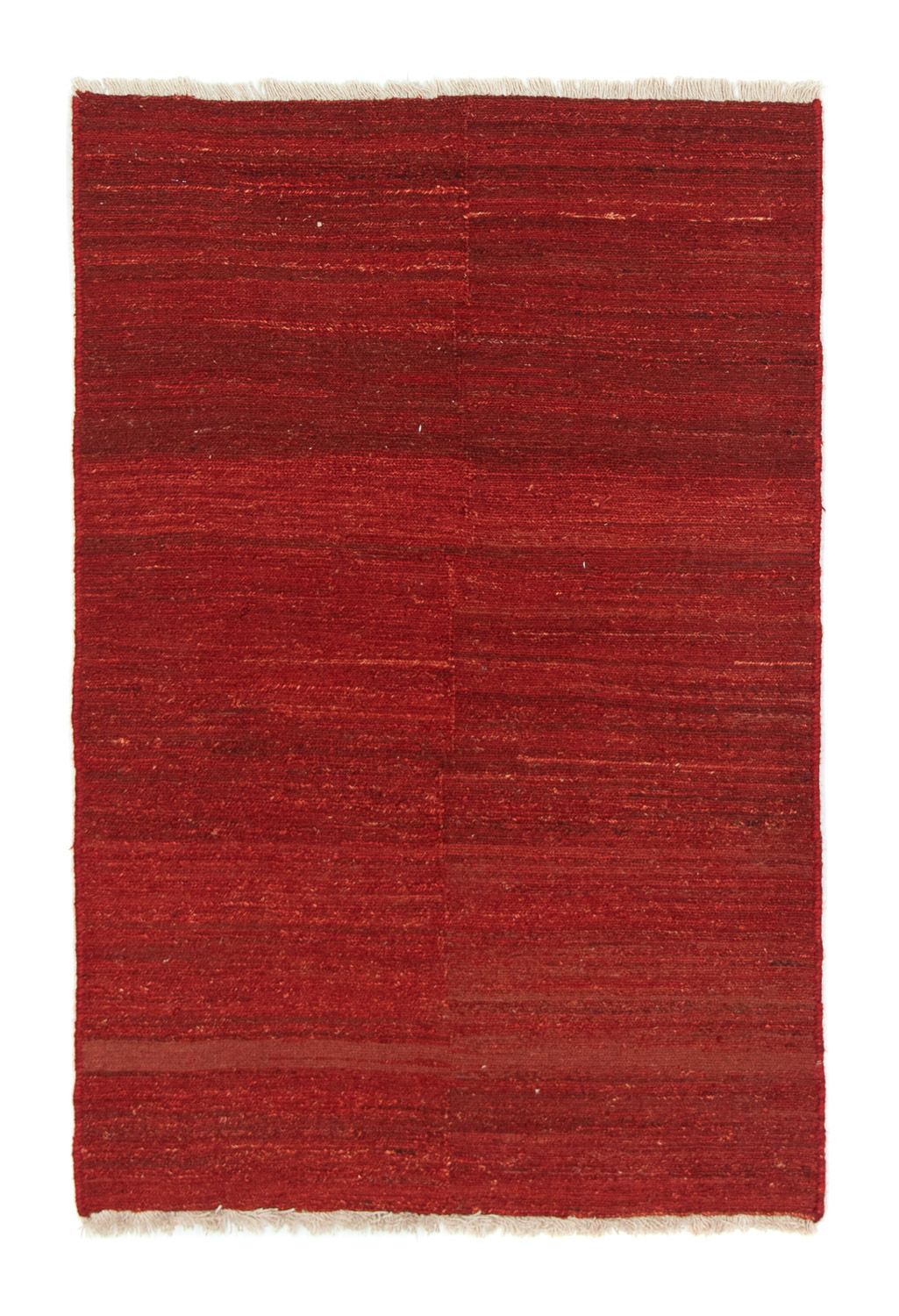 Tapis Gabbeh - Persan - 140 x 92 cm - rouge
