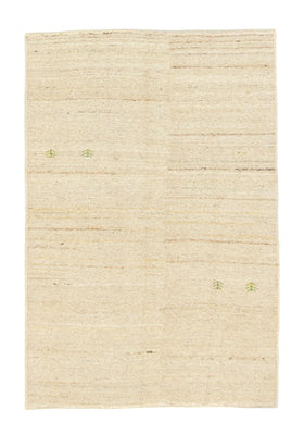 Tapis Gabbeh - Persan - 140 x 95 cm - beige