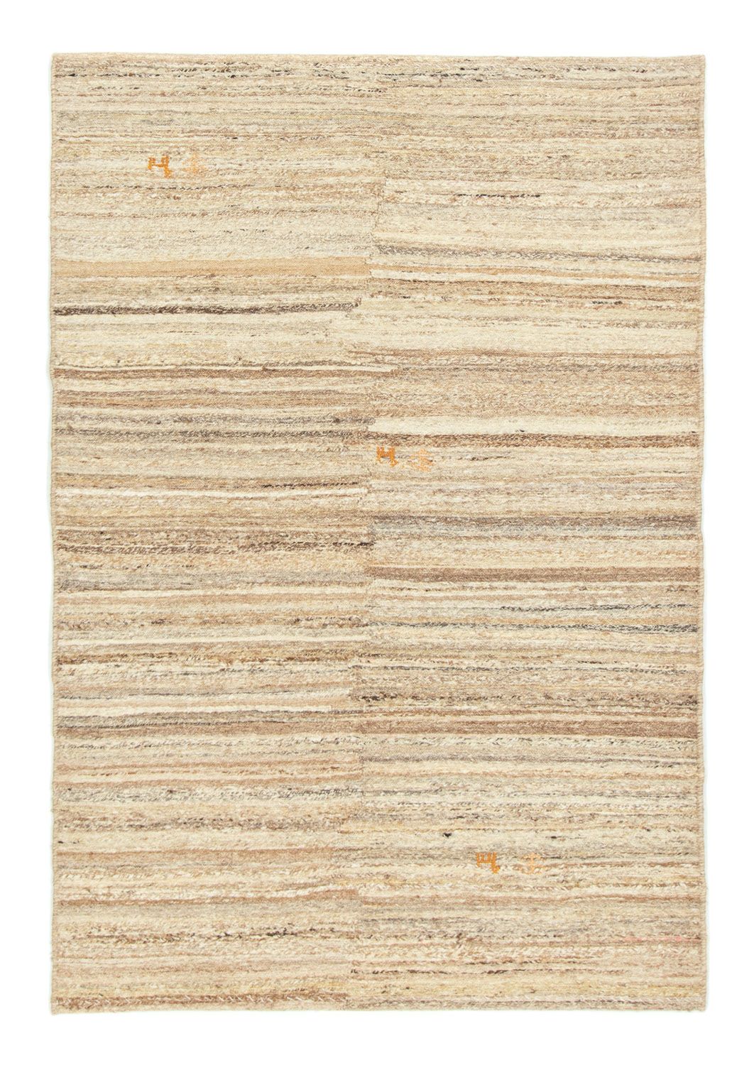 Tapis Gabbeh - Persan - 181 x 121 cm - beige