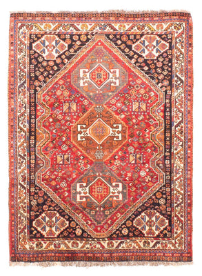 Tapis persan - Nomadic - 155 x 112 cm - rouge