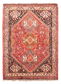 Tapis persan - Nomadic - 155 x 112 cm - rouge