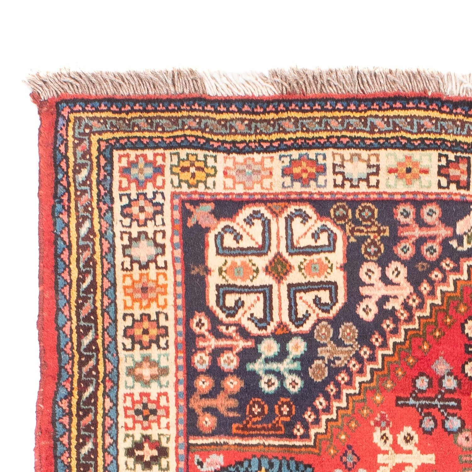 Tapis persan - Nomadic - 175 x 110 cm - rouge foncé