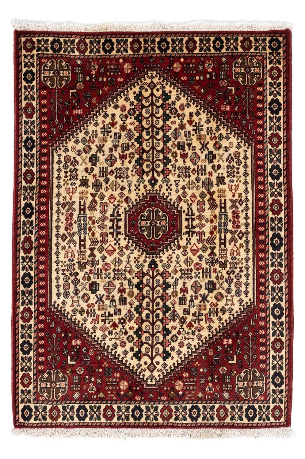 Tapis persan - Nomadic - 153 x 106 cm - beige