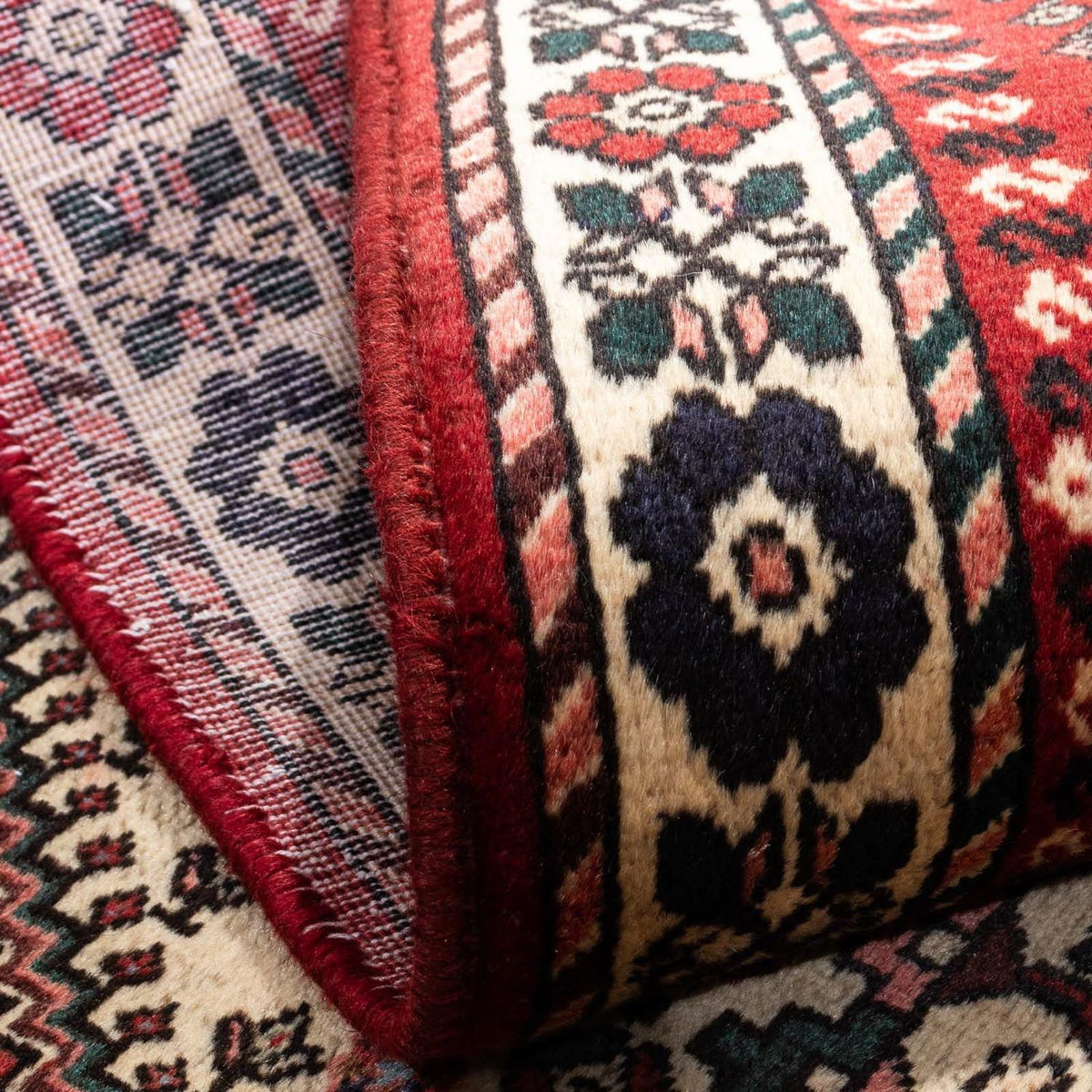 Tapis persan - Nomadic - 153 x 106 cm - beige