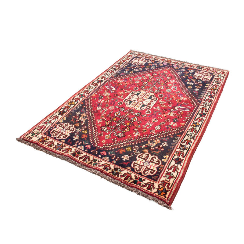 Tapis persan - Nomadic - 167 x 110 cm - rouge